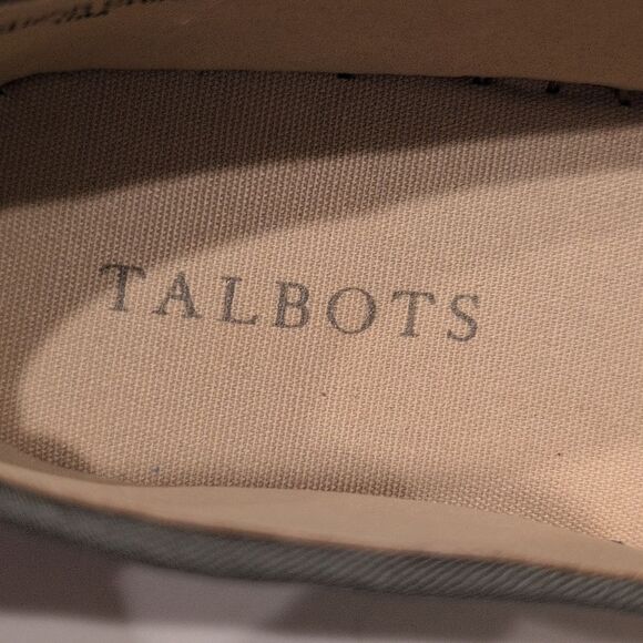 Talbots Quinn Horsebit Bow Suede Platform Espadrilles Slip On Shoes In Sagebrush - Picture 5 of 10